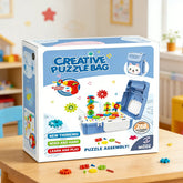 Creative Puzzle Bag 268PCS-Blue