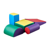 5 Piece Foam Climbing Blocks Set