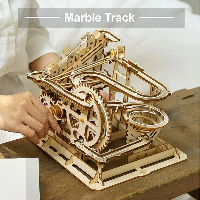 Roller Coaster DIY Wooden Puzzle