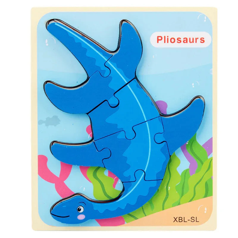 Dinosaur Early Learning Educational Puzzle Toys