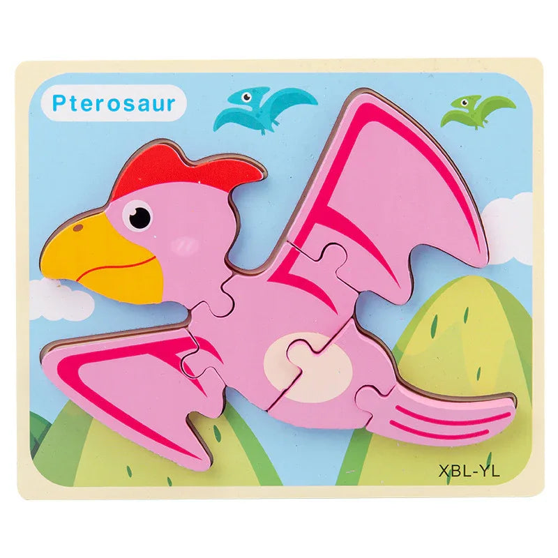 Dinosaur Early Learning Educational Puzzle Toys
