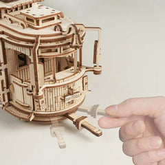 Famous No:28 Tram Lisbon 3D Wooden Model Puzzle