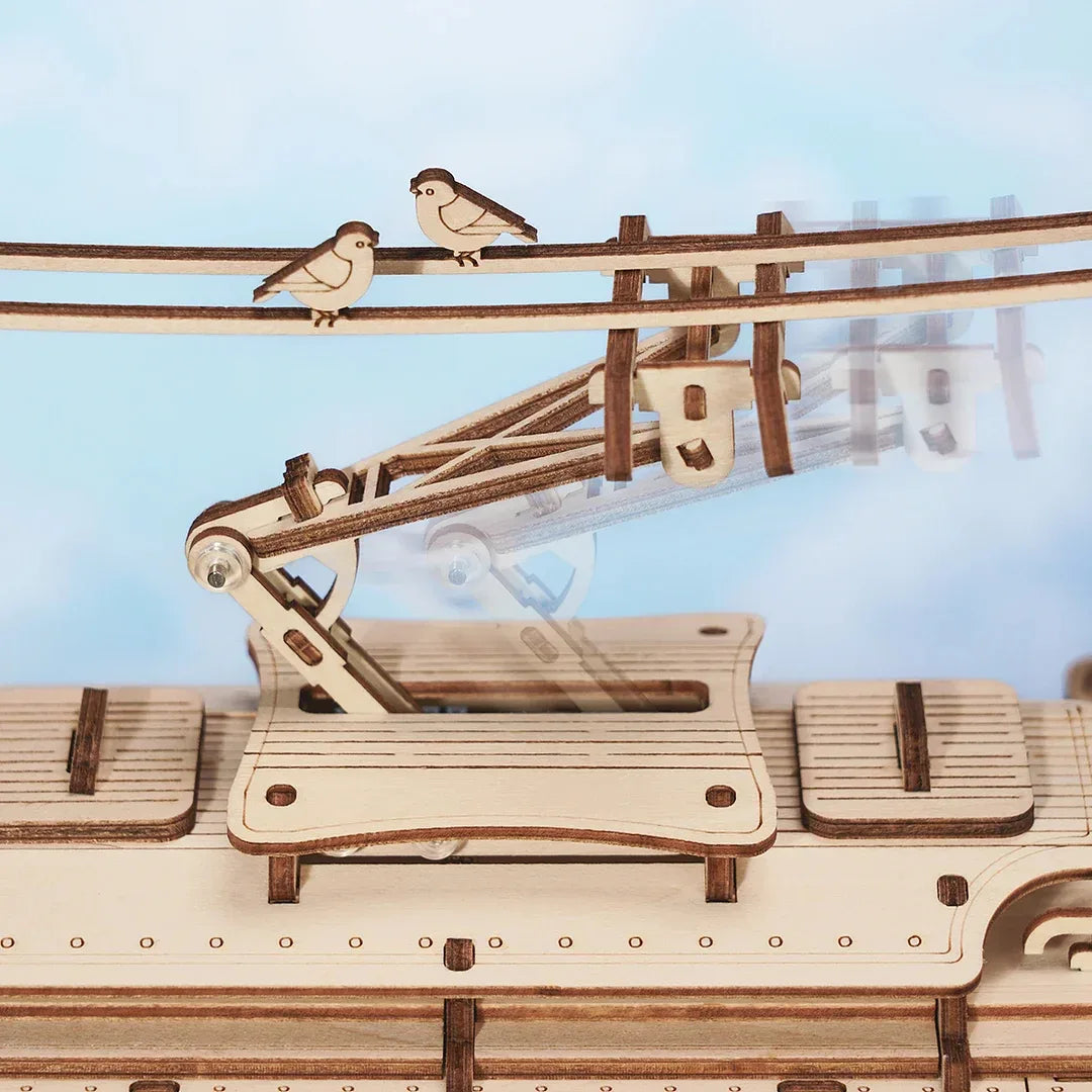 Famous No:28 Tram Lisbon 3D Wooden Model Puzzle