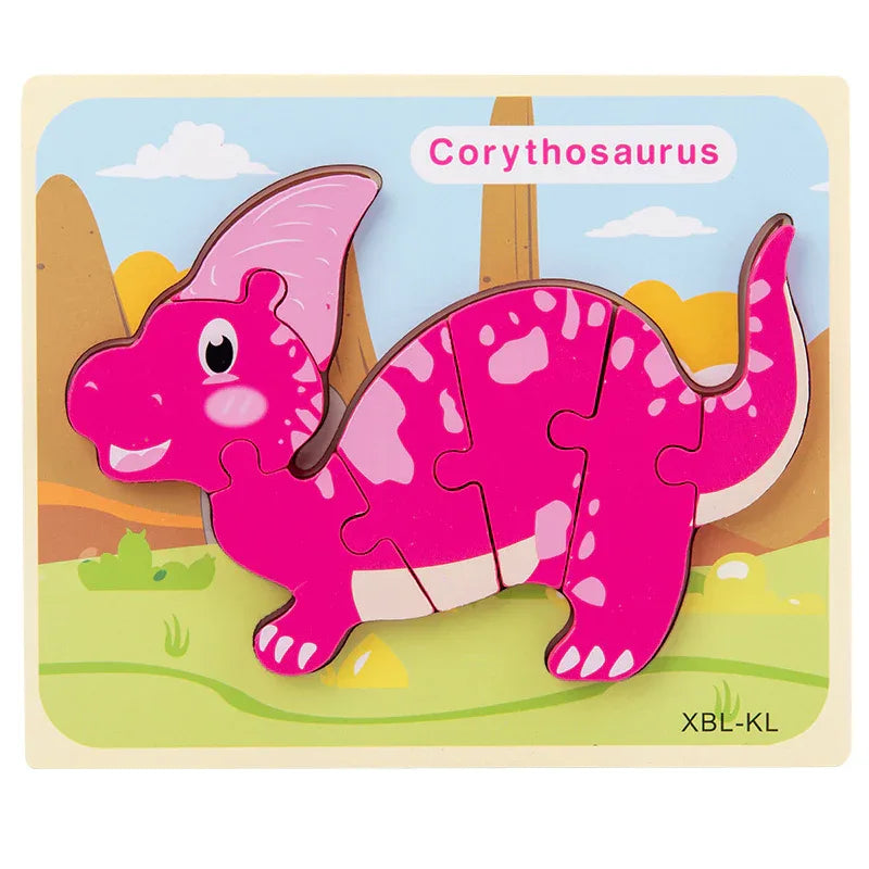 Dinosaur Early Learning Educational Puzzle Toys