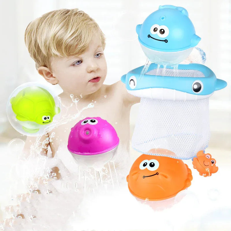 Wall Suction Marble Race Run Track Kids Bath Toy
