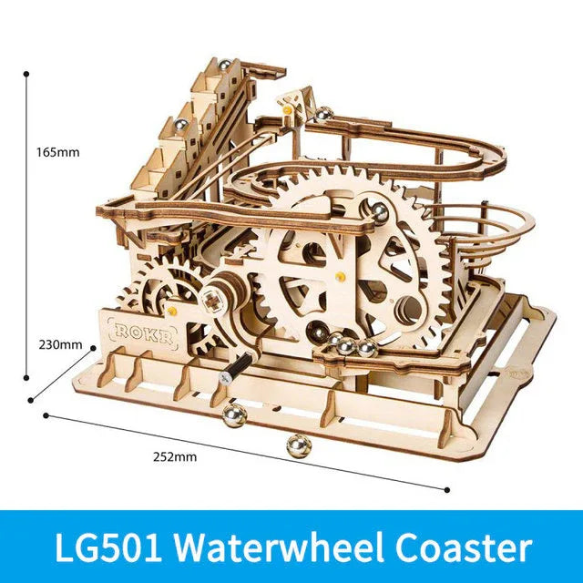 Roller Coaster DIY Wooden Puzzle