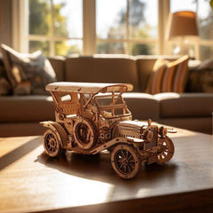 DIY Model Vintage Car Wooden Puzzle