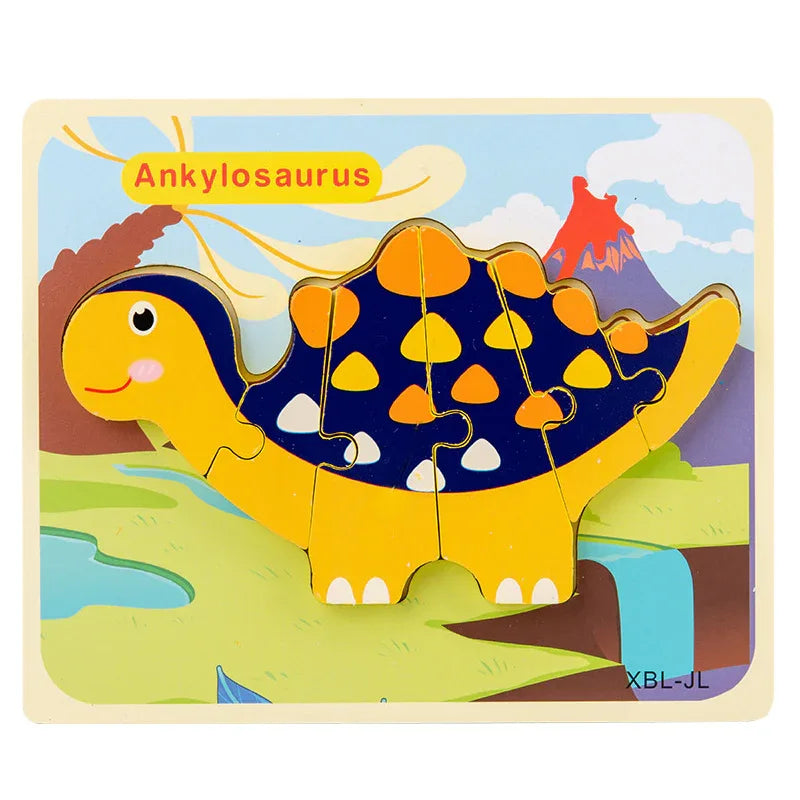 Dinosaur Early Learning Educational Puzzle Toys