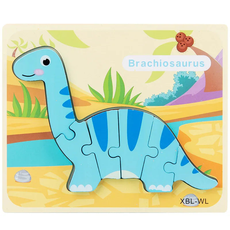 Dinosaur Early Learning Educational Puzzle Toys