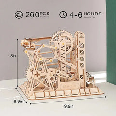 Roller Coaster DIY Wooden Puzzle