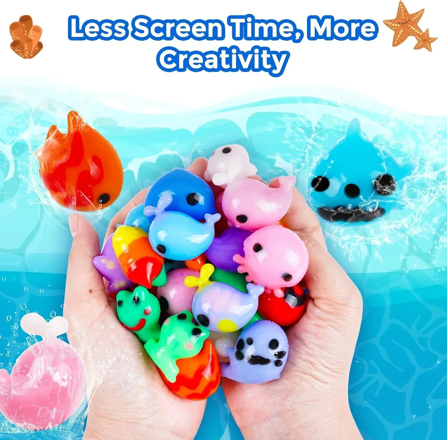 20 Amazing Gel Toys With 5 Molds