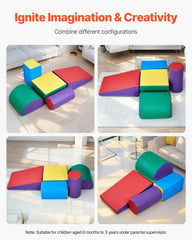 5 Piece Foam Climbing Blocks Set