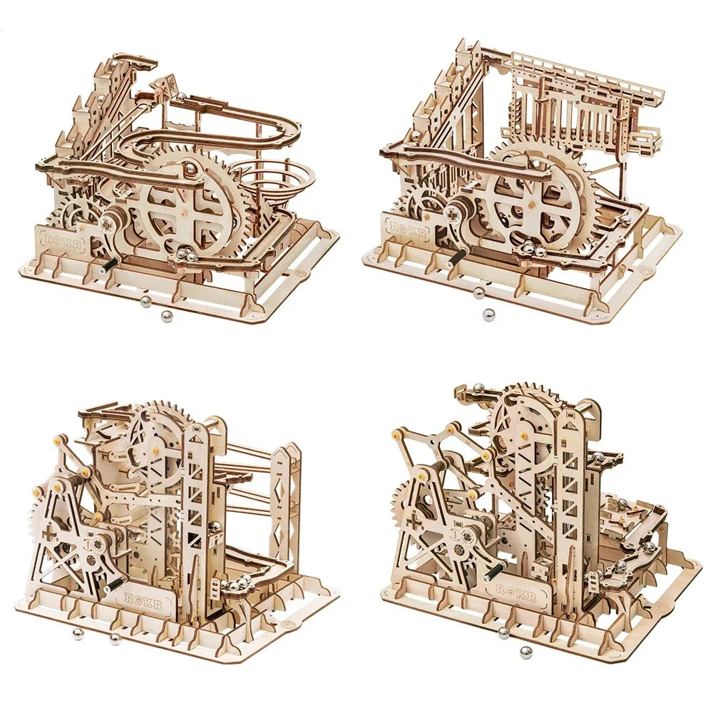 Roller Coaster DIY Wooden Puzzle