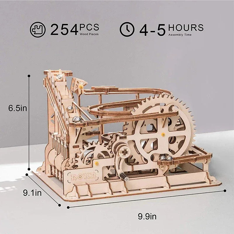 Roller Coaster DIY Wooden Puzzle
