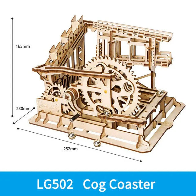 Roller Coaster DIY Wooden Puzzle