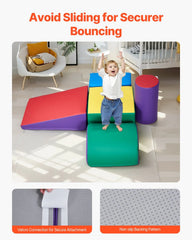 5 Piece Foam Climbing Blocks Set